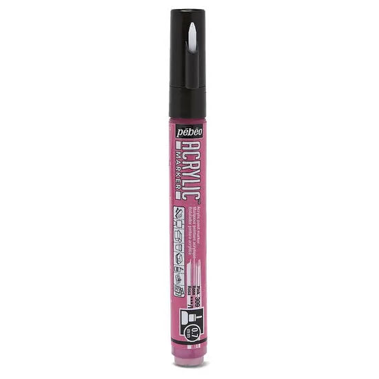 0.7 Mm Pink Acrylic Paint Marker – Decomarker 1