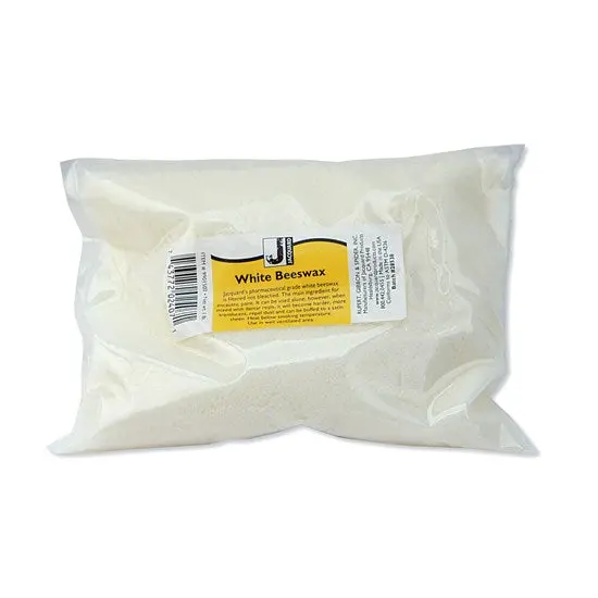 1-Pound Block Of Natural White Beeswax 1