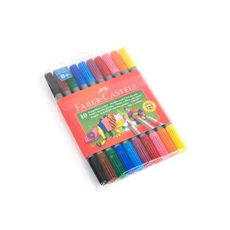 10-Piece Set Of Washable Dual-Tip Markers For Kids 1