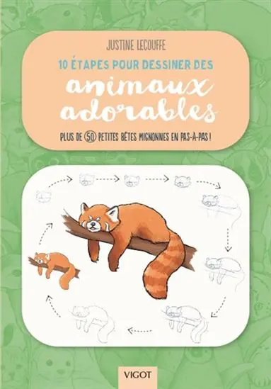 10 Step-By-Step Animal Drawing Guides – Over 50 Adorable Creatures For Beginners 1