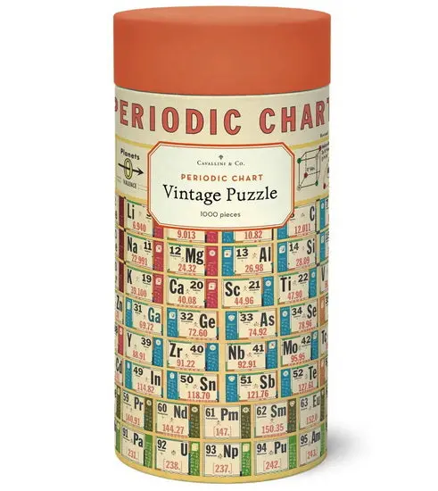1000-Piece Educational Jigsaw Puzzle – Periodic Table Of Elements 1