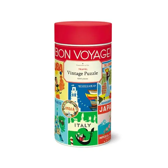 1000-Piece Travel-Themed Jigsaw Puzzle 1