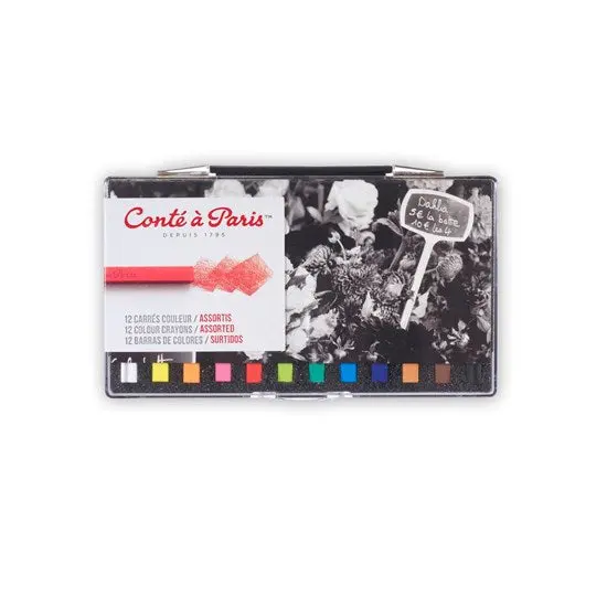 12-Color Assorted Crayon Set For Kids And Students 1