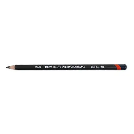 12-Piece Tinted Charcoal Pencil Set – Graduated Hardness 1