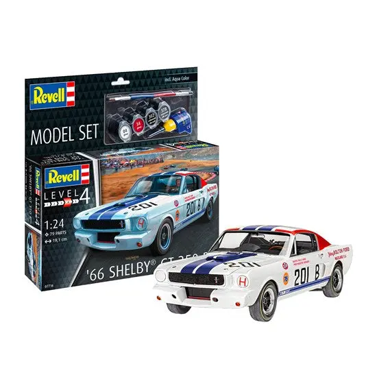 1:24 Scale Model Kit – 1966 Shelby Gt350R 1