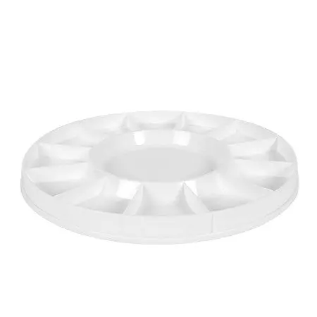 13-Well Artist Palette Tray With Clear Snap-On Lid 1