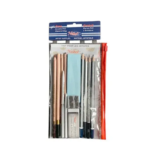 14-Piece Drawing Essentials Kit – Premium Accessory Bundle 1