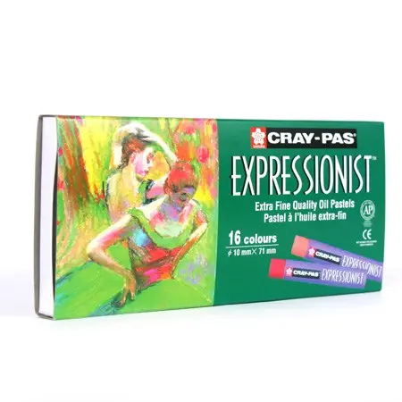 16-Piece Set Of Artist-Grade Oil Pastels 1