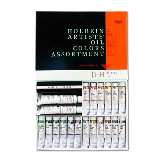 20-Color Oil Paint Set – 20Ml Tubes Each 1
