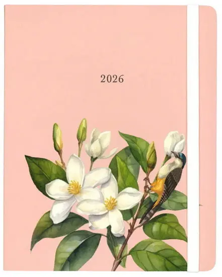 2026 Weekly Planner – Omnico Floral Design, Single-Sided Pages 1