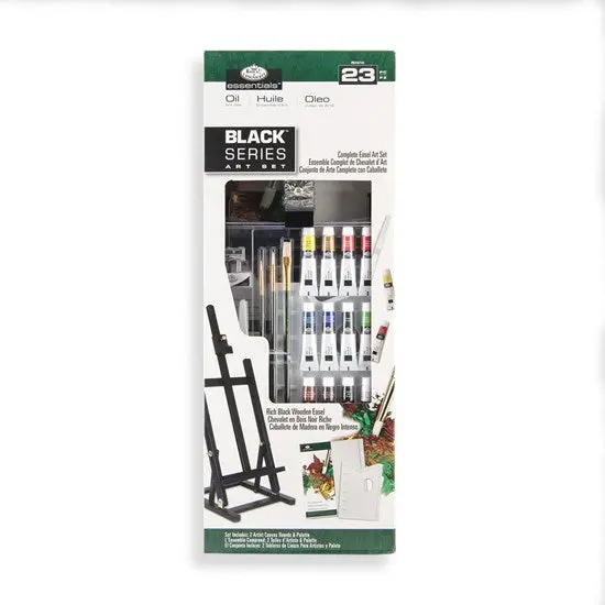 23-Piece Oil Painting Easel Kit 1