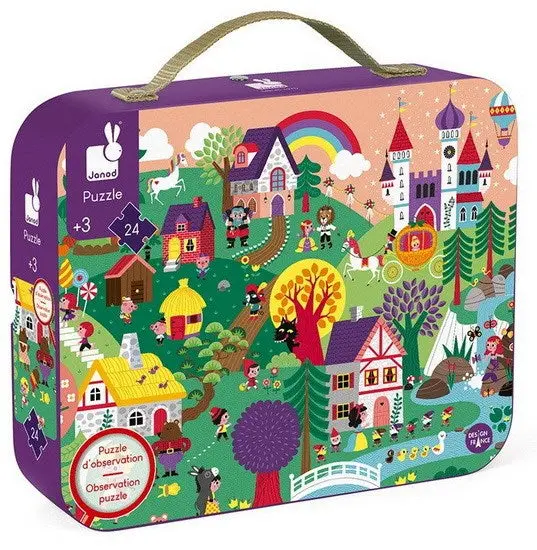 24-Piece Storybook-Themed Observation Puzzle For Kids 1