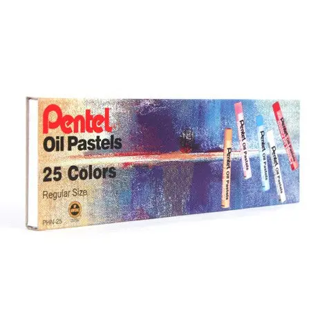 25-Piece Student Oil Pastel Set – Vibrant Blendable Colors 1