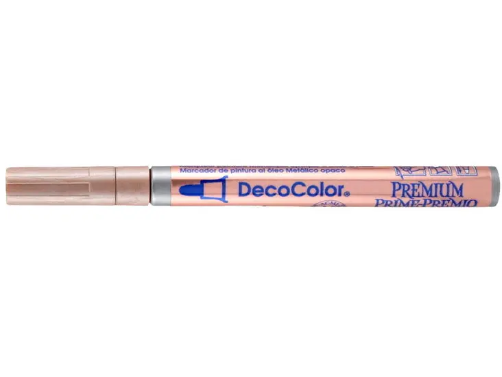 2Mm Decolor Paint Marker With Rose Gold Finish 1