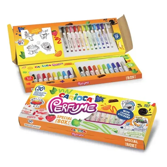 30-Piece Scented Perfume Markers Set With Collectible Stickers 1