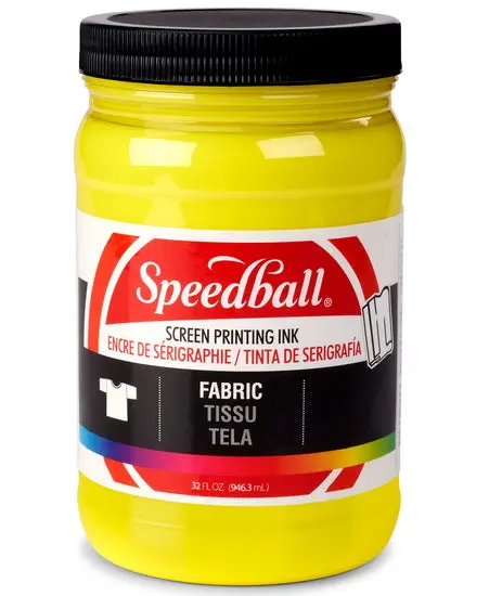32Oz Process Yellow Textile Screen Printing Ink 1
