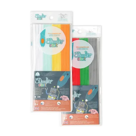 3Doodler Start Refill Pack – 24 Strands, Yellow 1