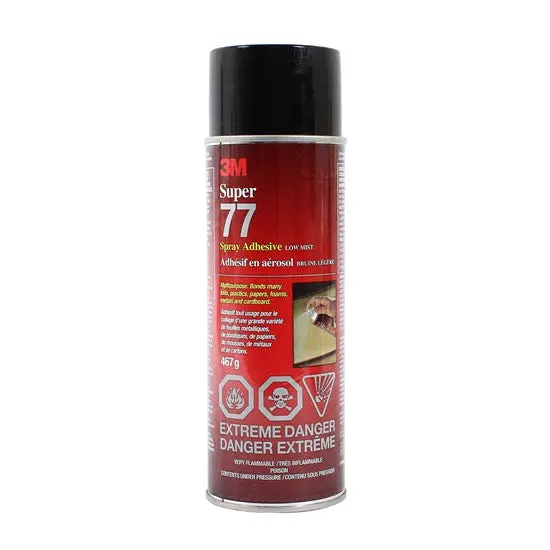 3M Super 77 Multipurpose Spray Adhesive 1