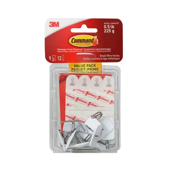 3M Wire-Mount Picture Hooks – Set Of 12 1