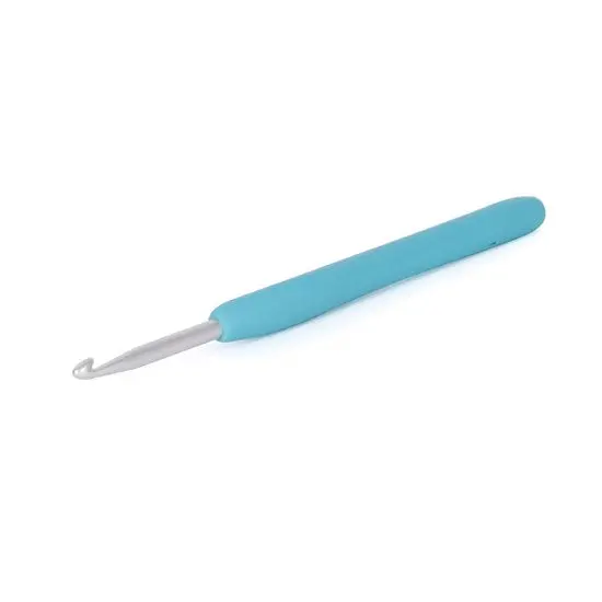 4.5 Mm Ergonomic Crochet Hook With Rubberized Handle 1