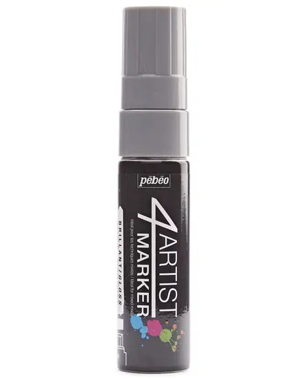 4Artist Metallic Oil-Based Marker – 15Mm Tip, Silver 1