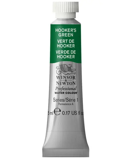 5 Ml Hooker’S Green Professional Watercolor – S1 Series 1