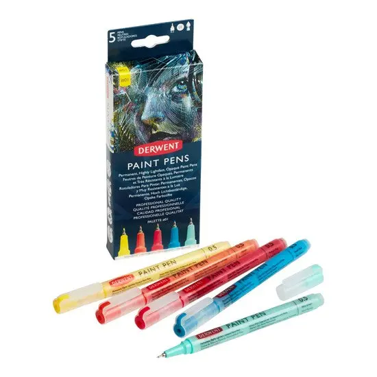 5-Piece Paint Pen Palette Set – Style #1 1