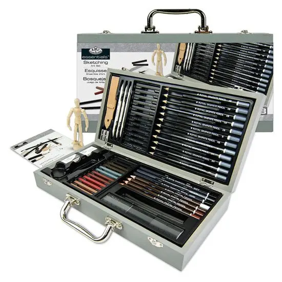 58-Piece Sketching Art Supply Set 1
