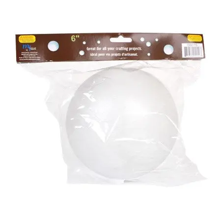 6-Inch Polyfoam Practice Ball – Lightweight & Reusable Sculpting Aid 1