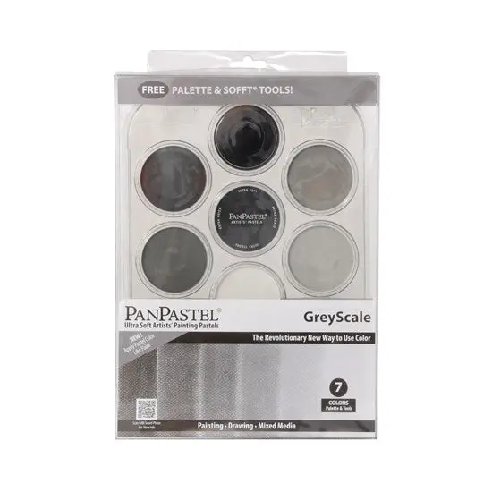 7-Shade Panpastel Gray Tone Set 1