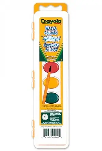 8-Color Washable Watercolor Set For Beginners 1