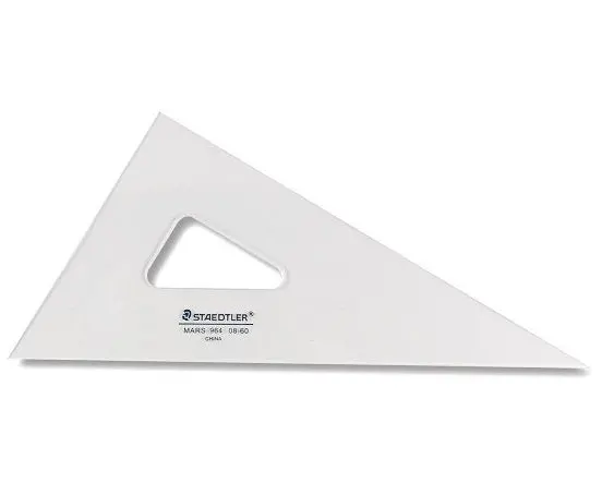 8-Inch 60-Degree Square Ruler Set 1