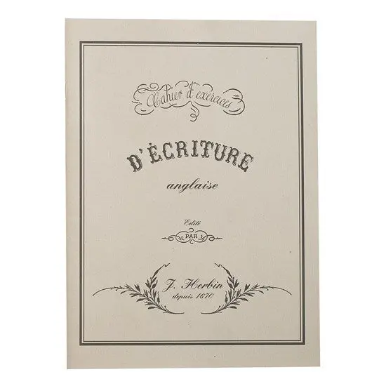 A5 Calligraphy Practice Workbook – Guided Exercises 1