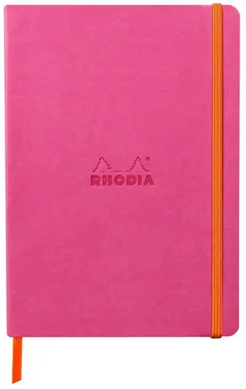 A5 Fuchsia Softcover Notebook With Lined Pages 1