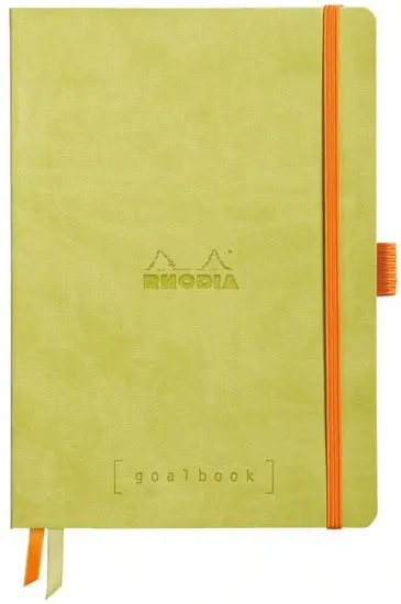 A5 Goalbook Notebook – Anise Green Cover 1