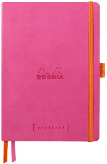 A5 Goalbook Planner – Fuchsia Cover 1