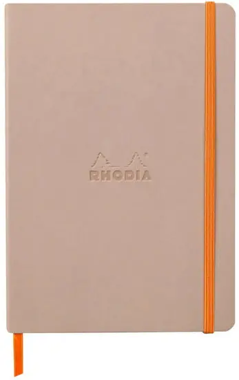 A5 Rose Smoke Softcover Notebook – Elegant Lined Journal 1