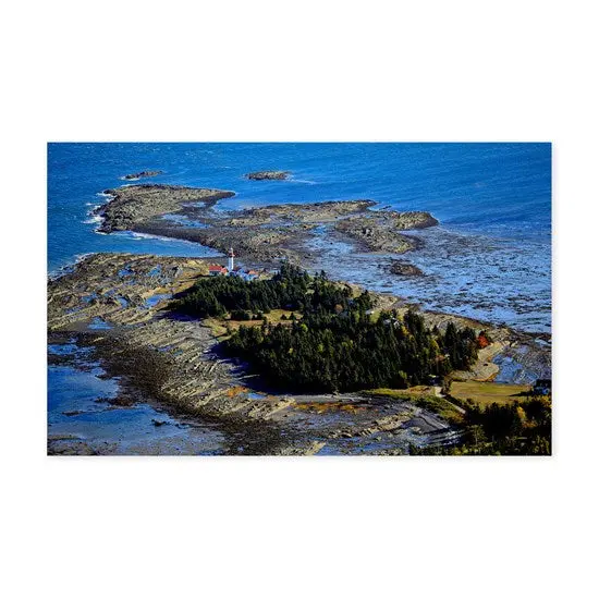 "Abandoned Lighthouse" Art Print – Premium Acrylic Finish, 20×30 Inches 1