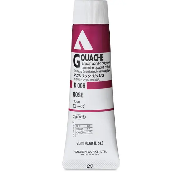 Acryla Gouache By Royal Talens – Rose Series A, 20Ml Tube 1