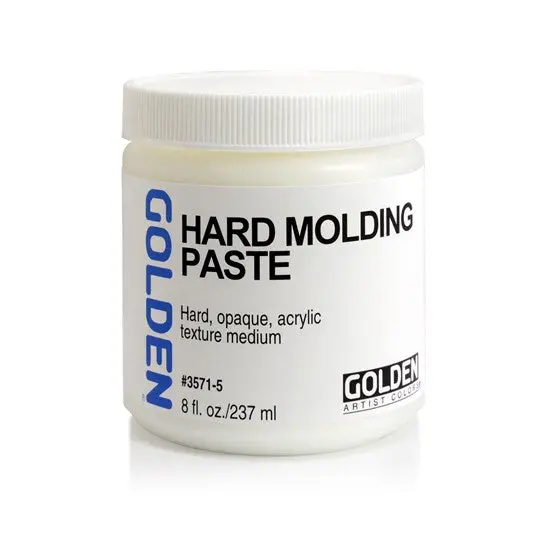 Acrylic Hard Modeling Paste – 8 Oz Texture Medium 1