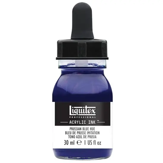 Acrylic Ink In Prussian Blue Hue, 30Ml 1