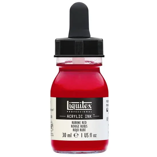 Acrylic Ink – Rubine Red, 30 Ml 1