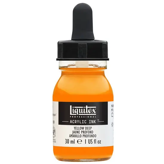 Acrylic Ink – Yellow Deep, 30 Ml 1
