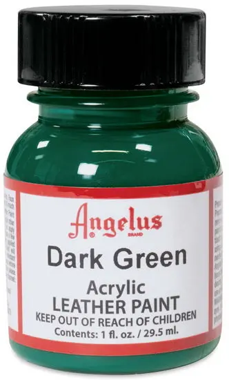 Acrylic Leather Paint – Dark Grey, 1 Oz 1