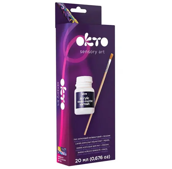 Acrylic Matte Varnish Set – Includes Application Brush 1