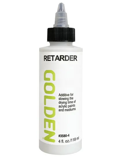 Acrylic Retarder Medium – 4 Oz Slow-Dry Additive 1