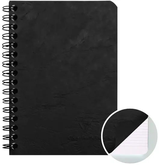 Age Bag Spiral Notebook – Ruled, 9.5 Cm × 14 Cm 1