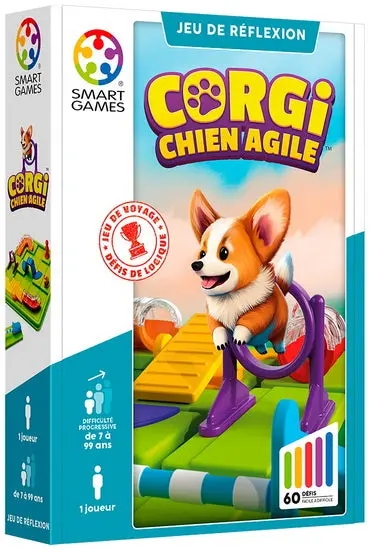 Agile Corgi Dog Illustration Print 1