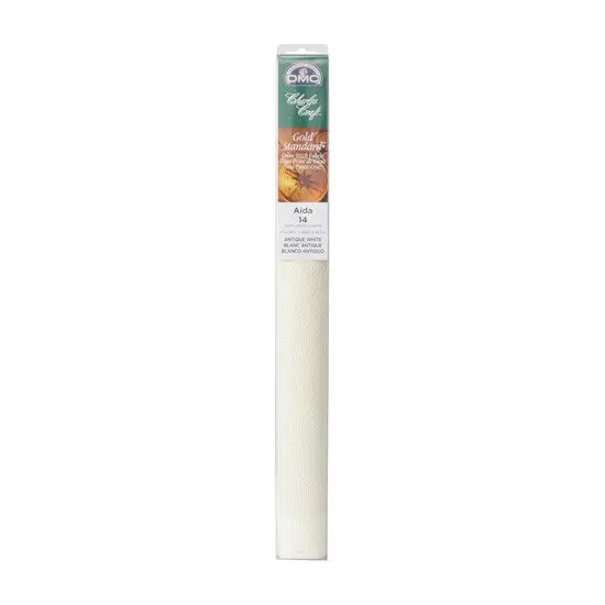 Aida Cross-Stitch Fabric – 14 Count, Antique White, 15×18 Inches (38.1×45.7 Cm) 1