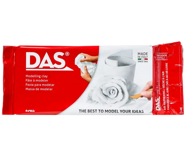 Air-Dry Modeling Clay – Pure White, 1 Kg Reusable Sculpting Medium 1